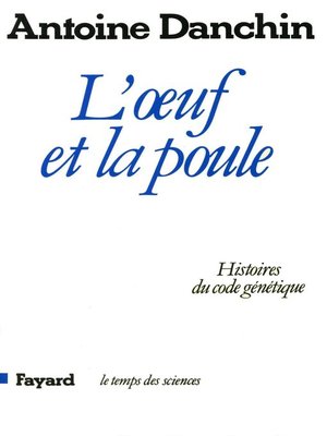 cover image of L'oeuf et la poule